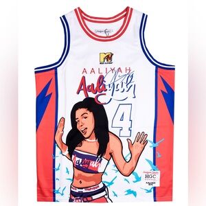 “Aaliyah Baby Girl” Headgear Classics Basketball Jersey